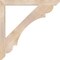 Ekena Millwork Olympic Slat Smooth Bracket, Douglas Fir, 3 1/2"W x 42"D x 42"H BKT04X42X42OLY06SDF - alternate 2